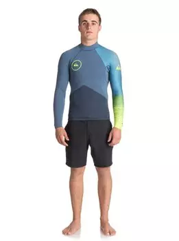 Гидрофуфайка мужская QUIKSILVER 2M Hl+ J Slate/ Pewter/ Safety Yellow