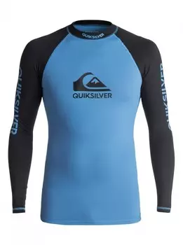 Гидрофуфайка мужская QUIKSILVER On Tour Ls M Brilliant Blue/ Black