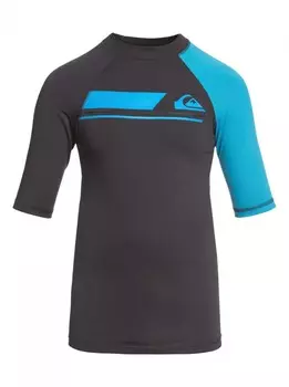Гидрофутболка для мальчиков-подростков QUIKSILVER Activessboy B Tarmac/ Cendre Blue