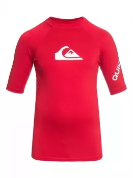 Гидрофутболка для мальчиков-подростков QUIKSILVER All Time Boy Ss B Quik Red