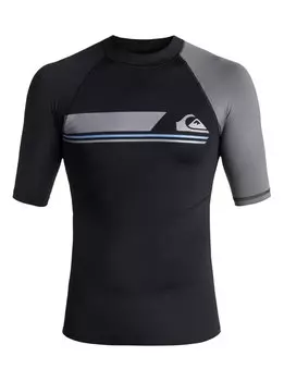 Гидрофутболка мужская QUIKSILVER Activess M Black/ Iron Gate
