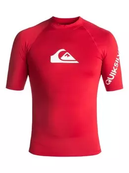 Гидрофутболка мужская QUIKSILVER All Time Ss M Quik Red