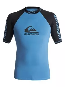 Гидрофутболка мужская QUIKSILVER On Tour Ss M Brilliant Blue/ Black