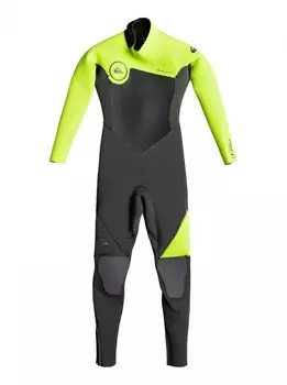 Гидрокостюм для мальчиков QUIKSILVER K32 Syn Bz G Jet Black/ Safety Yellow/ Gun