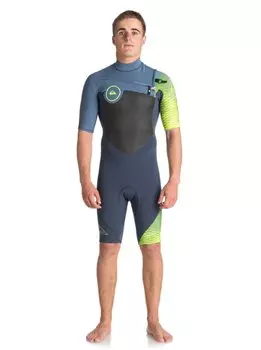 Гидрокостюм мужской QUIKSILVER 22 Hl+ Cz Slate/ Pewter/ Safety Yellow