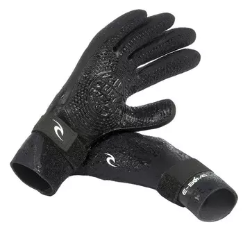 Гидроперчатки RIP CURL E Bomb 2Mm 5 Finger Glove Black