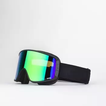 Горнолыжная маска OUT OF Shift Black/Green Mci+Storm 2023