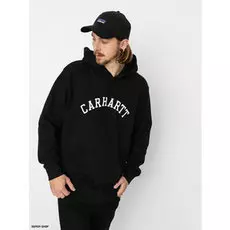 Худи CARHARTT WIP Hooded University Sweatshirt Black/White 2020