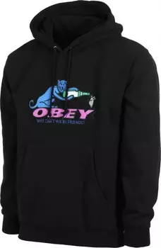 Худи OBEY Friends Hood Black 2020