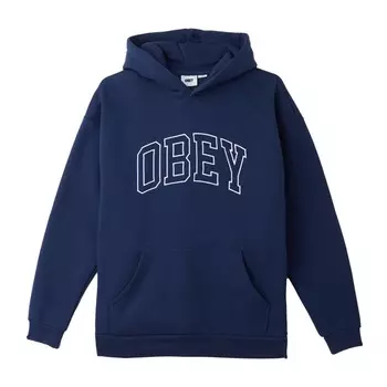 Худи OBEY Institute Extra Heavy Hood Academy Navy