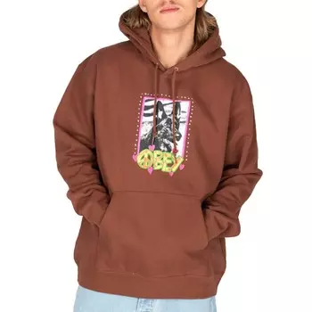 Худи OBEY Obey Peace Dog Sepia
