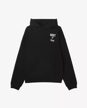 Худи OBEY Obey Posse Extra Heavy Hood FW25 Black