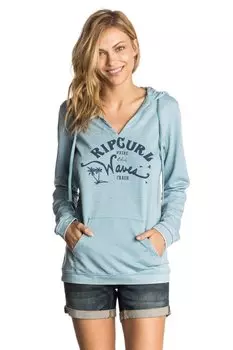 Худи RIP CURL Salty Waves Fleece Niagara Blue