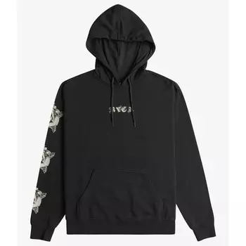Худи RVCA Benj Bouquet Hoodie Washed Black