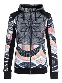 Кардиган ROXY Frost Printed J True Black_Pop Snow Stars