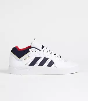 Кеды ADIDAS Tyshawn White/Navy/Gold