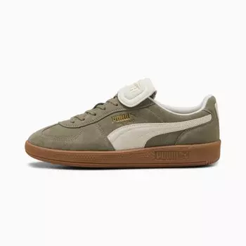 Кеды PUMA Palermo Premium Suede FW25 Velvet Moss-Warm White