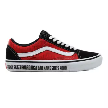 Кеды VANS Mn Old Skool Pro Baker Black/White/Red