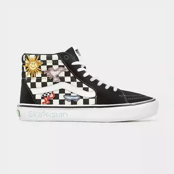 Кеды VANS Skate Sk8-Hi (Skateistan) Checkerboard 2022