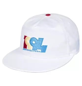 Кепка-бейсболка мужская DC SHOES Graduate Cap Snow White