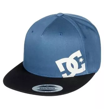 Кепка-бейсболка мужская DC SHOES Heard Ya 2 Blue Mirage