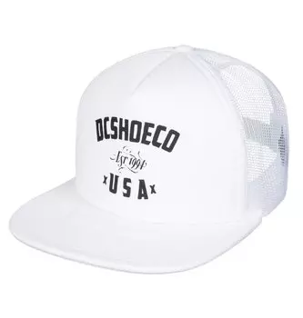 Кепка-бейсболка мужская DC SHOES Sugihara Trucke Snow White