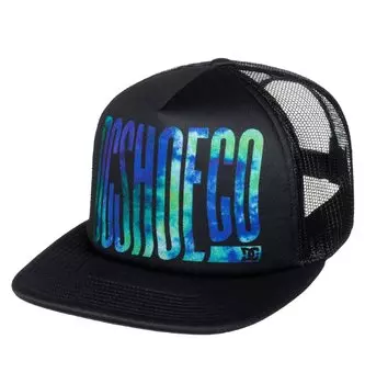 Кепка-бейсболка мужская DC SHOES Trippy Trucker Snow White