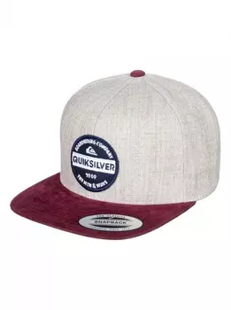 Кепка-бейсболка QUIKSILVER Firm Chowder Medium Grey Heather