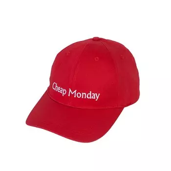 Кепка CHEAP MONDAY Cm Baseball Cap Scarlet Red