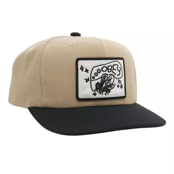 Кепка OBEY Obey Buzzin 6 Panel Classic Snapback Irish Cream Multi 2023