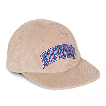 Кепка RIPNDIP Summer Friends 6 Panel Corduroy Snapback Tan Multi
