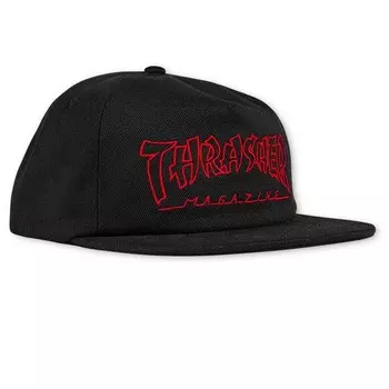 Кепка THRASHER China Banks Snapback Black