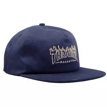 Кепка THRASHER Drunk Witch Snapback Navy 2023