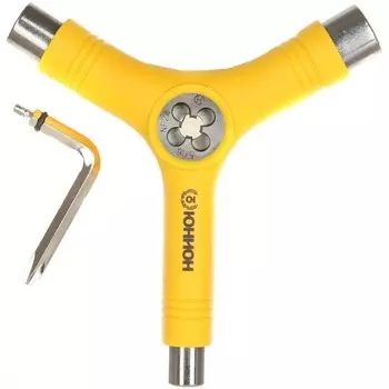 Ключ для скейтборда ЮНИОН Ю-Ключ Желтый 2020