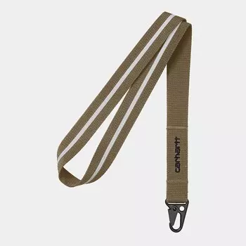 Ключница CARHARTT WIP Reflective Keychain (6 Minimum) Tanami / Black 2021
