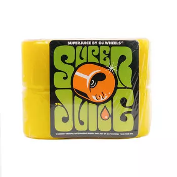 Колеса для лонгборда OJ Super Juice Yellow 60mm 78a 2021