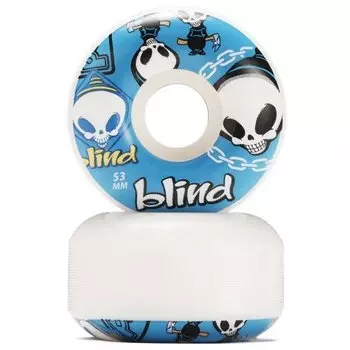Колеса для скейтборда BLIND Random Wheels Blue 53mm 2021