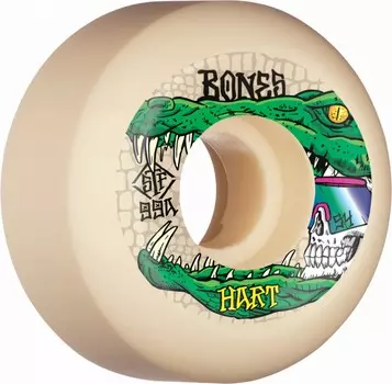 Колеса для скейтборда BONES Hart Gator Skull 54mm 99A 2022