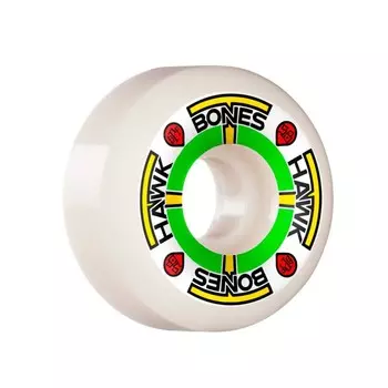 Колеса для скейтборда BONES Hawk T-Bones Ii P5 Sidecut White 58MM 84B 2023