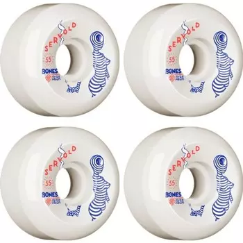 Колеса для скейтборда BONES Servold Mindseye V5 55мм 2020