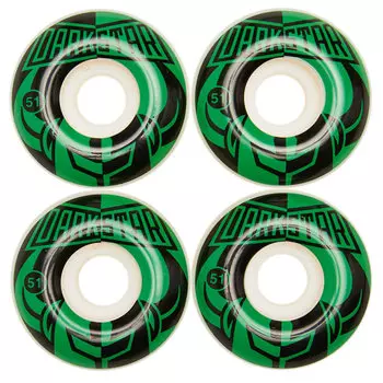 Колеса для скейтборда DARKSTAR Divide Wheels Green 51mm 2021