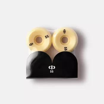 Колеса для скейтборда ФАНЕРА Small Logo Кремовый 55 х 36MM 100A 2023