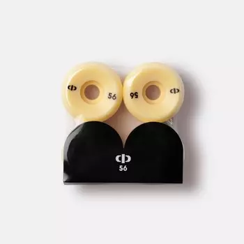 Колеса для скейтборда ФАНЕРА Small Logo Кремовый 56 х 36MM 100A 2023