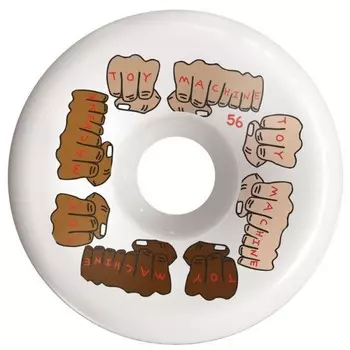 Колеса для скейтборда TOY MACHINE Fists Colors C-Line 56MM 2023