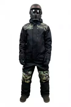 Комбинезон мужской AIRBLASTER Freedom Suit Black Stealth Dino