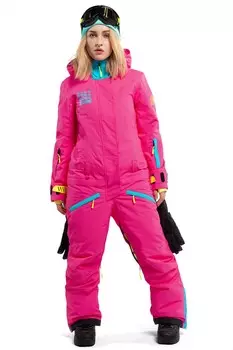 Комбинезон женский COOL ZONE Twin One Color Цикламен/Бирюза