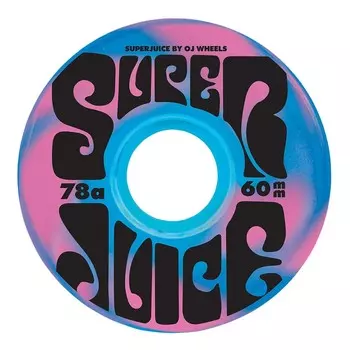 Комплект колес OJ Super Juice Blue Pink Swirl 78a 60mm