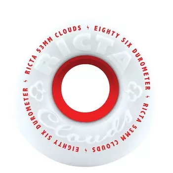 Комплект колес RICTA Clouds Red 86a 53mm
