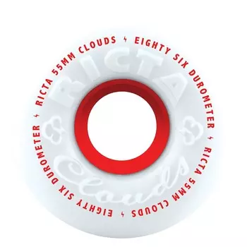 Комплект колес RICTA Clouds Red 86a 55mm