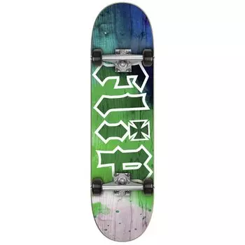 Комплект Скейтборд FLIP Hkd Complete TIE DYE GREEN 7,88"